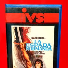 Cine: LA ESPADA NORMANDA (1971) - MARK DAMON, LUIS DÁVILA, AVELINE FREDERICA (OJO: VIDEO 2000). Lote 377491409