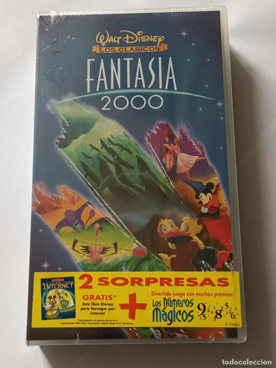 Cine: PEL&Iacute;CULA WALT DISNEY VHS. FANTASIA 2000. NUEVA ENCELOFANADA PRECINTADA 1&ordf; EDICI&Oacute;N CL&Aacute;S