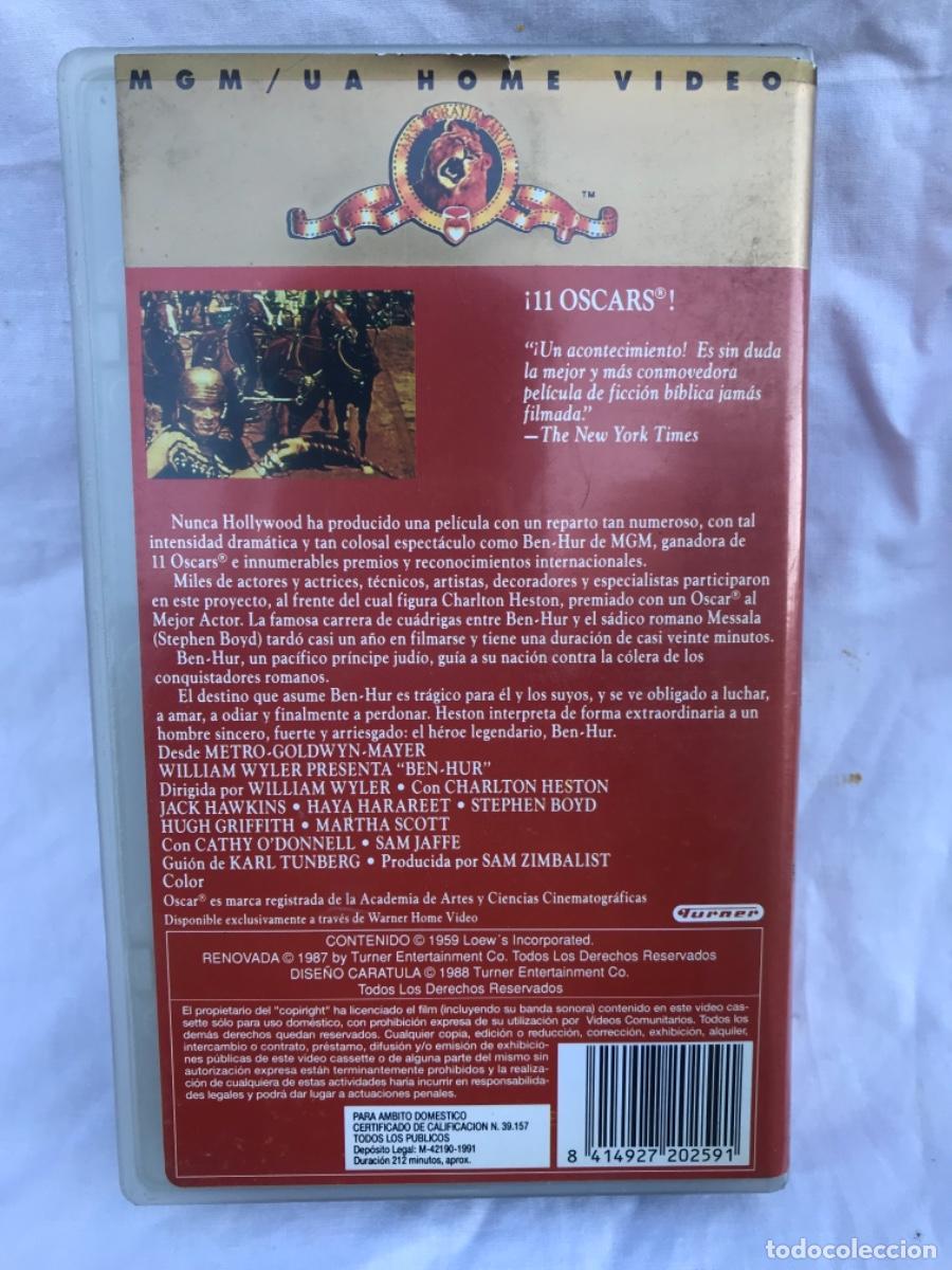 Cine: Ben-Hur, video vhs - Foto 3