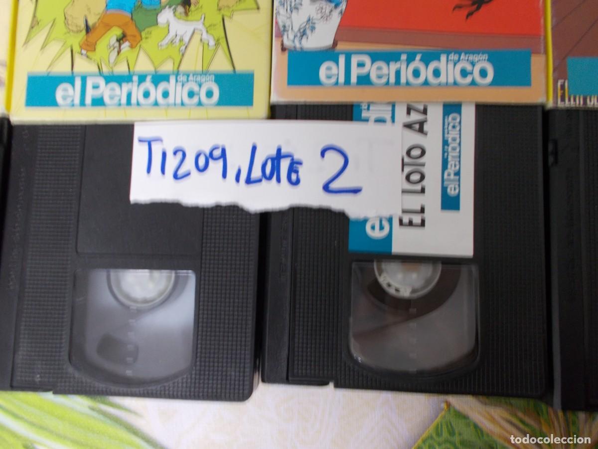 Cin&eacute;ma: TINTIN LOTE DE6 PELICULAS VHS