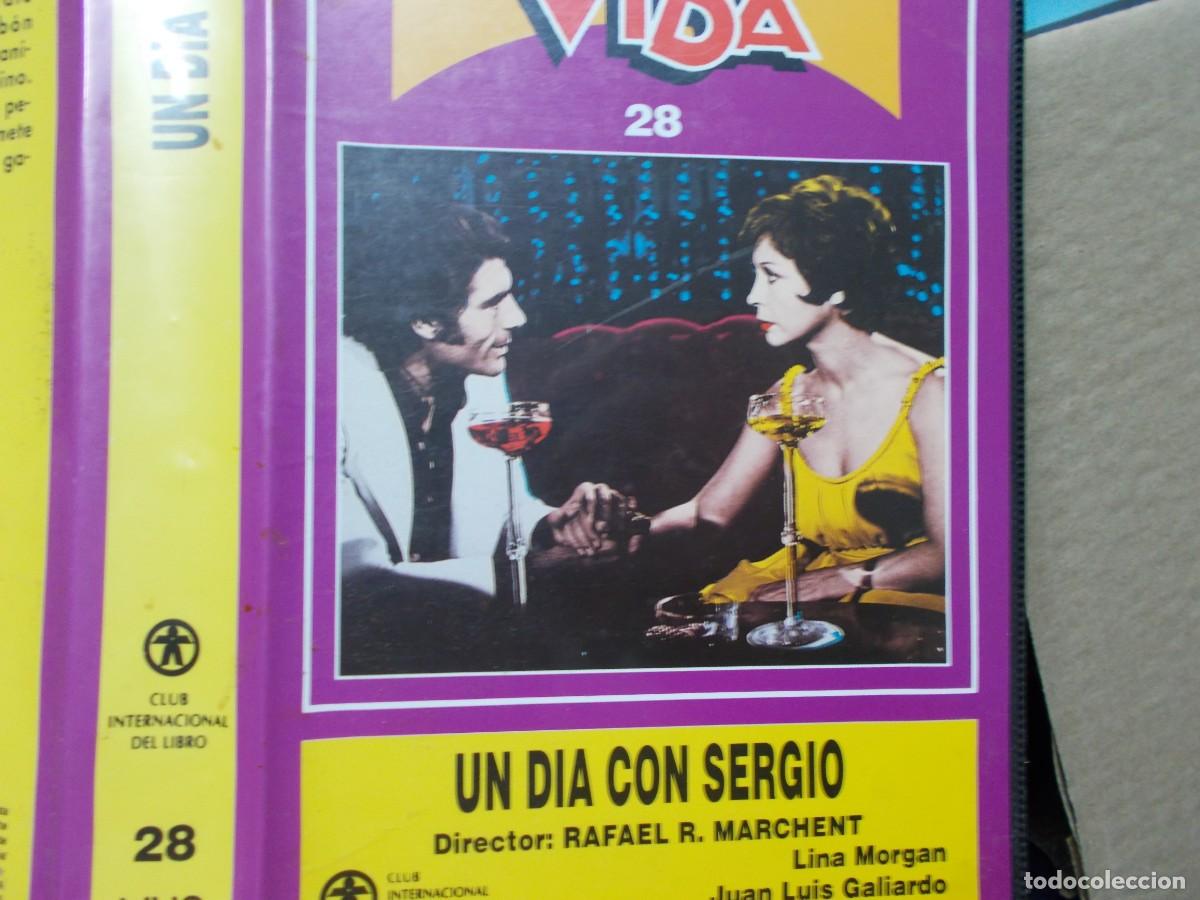 Cine: UN DIA CON SERGIO VHS - Foto 2