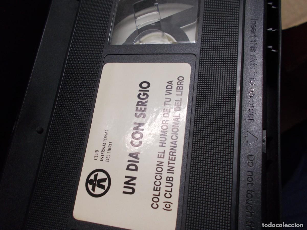 Cine: UN DIA CON SERGIO VHS - Foto 3