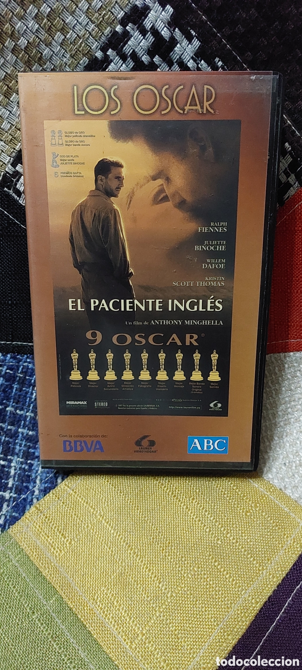 Cine: VHS El Paciente Ingl&eacute;s - Foto 1