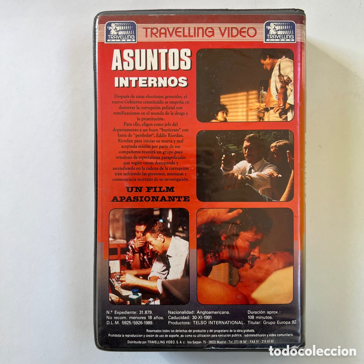 Cine: Asuntos internos vhs - Foto 3