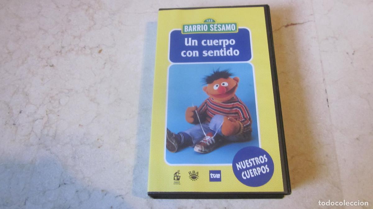 Cine: BARRIO SESAMO - UN CUERPO CON SENTIDO VHS - RBA 2000