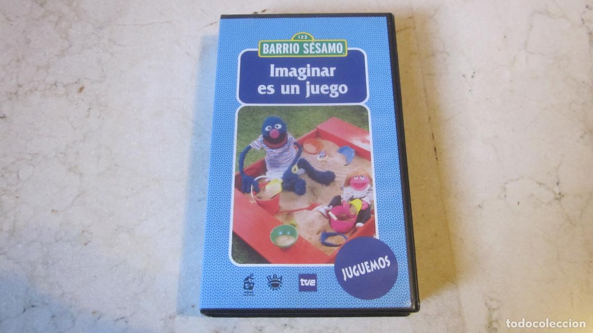 Cine: BARRIO SESAMO - IMAGINAR ES UN JUEGO VHS - RBA 2000