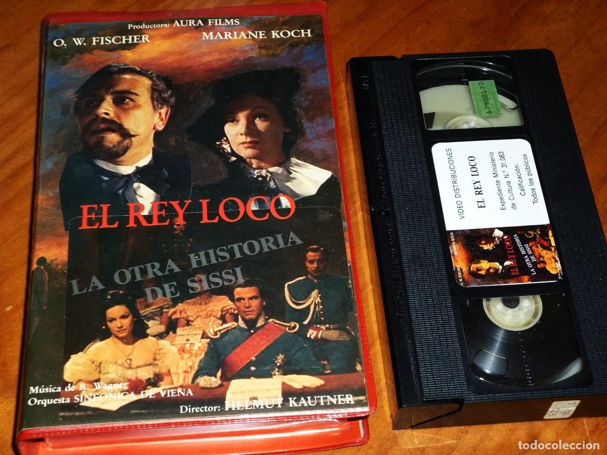 Cine: EL REY LOCO , LA OTRA HISTORIA DE SISSI - KAUTNER FISCHER KOCH - VHS