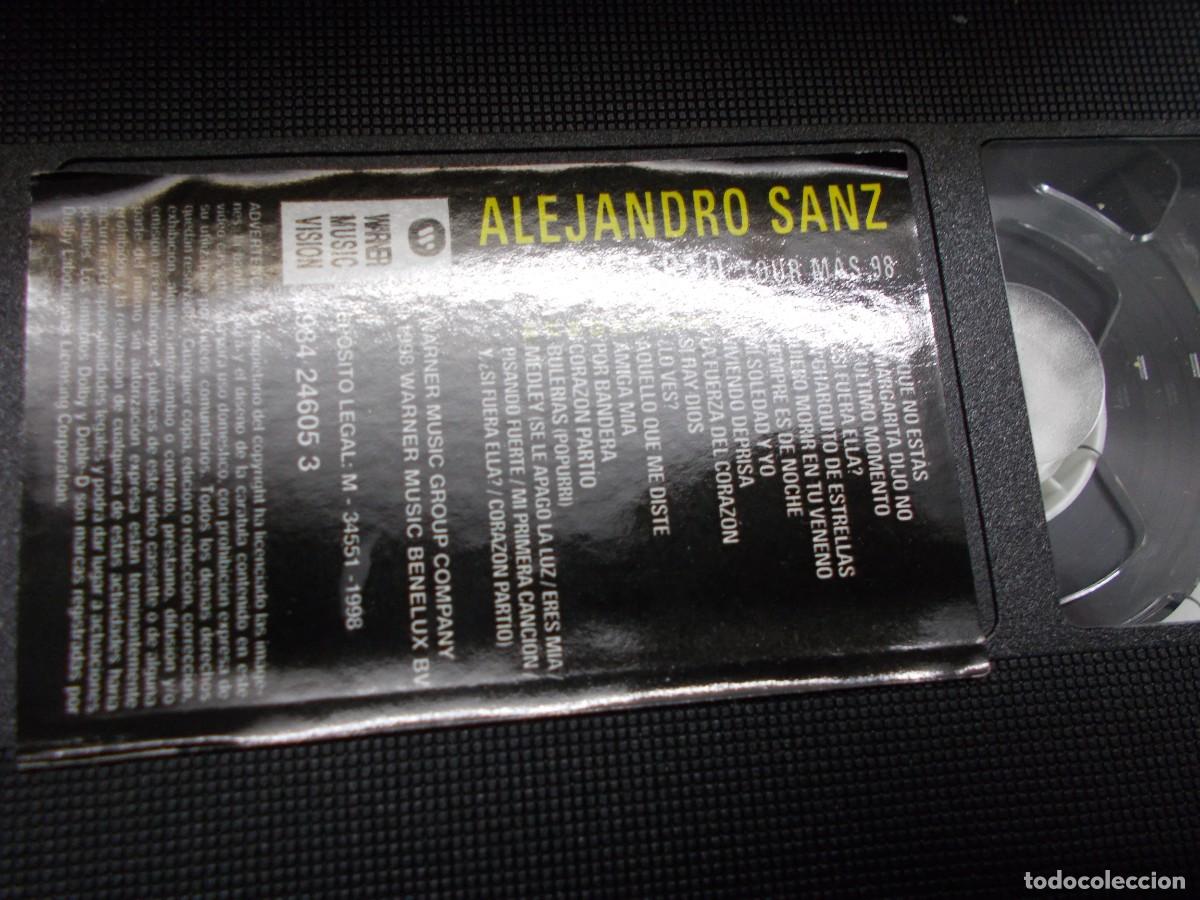 Cine: ALEJANDRO SANZ VHS - Foto 3