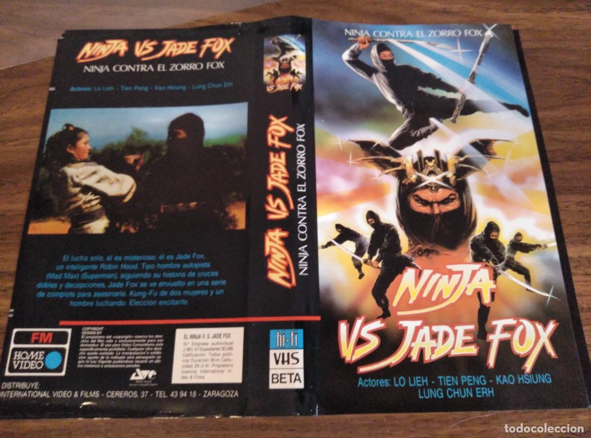 Cine: CARATULA - NINJA VS JADE FOX - KUNG FU, ARTES MARCIALES, KARATE