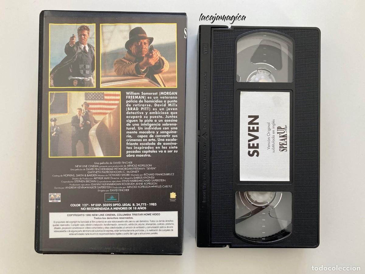 pelicula cinta de video vhs seven version origi - Compra venta en  todocoleccion