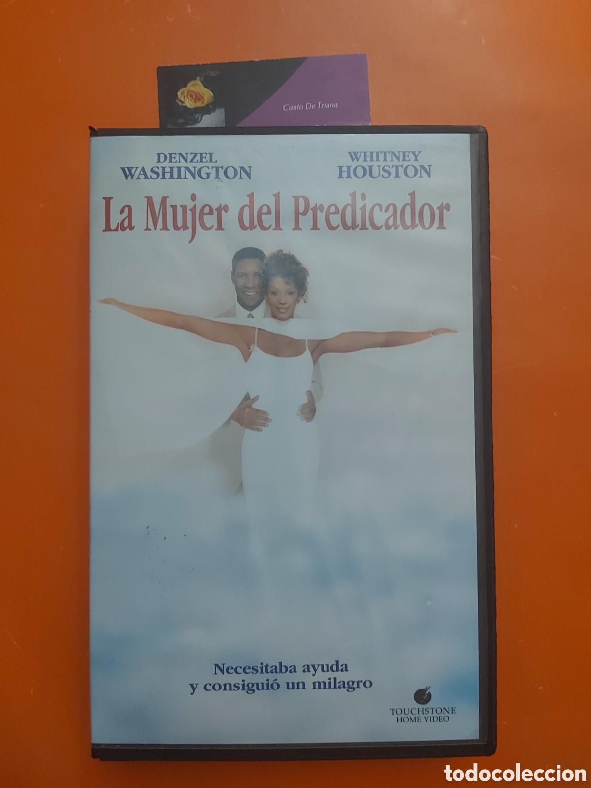 Cine: LA MUJER DEL PREDICADOR # VHS ESPECIAL # DENZEL WASHINGTON&WHITNEY HOUSTON # TOUCHSTONE HOME VIDEO