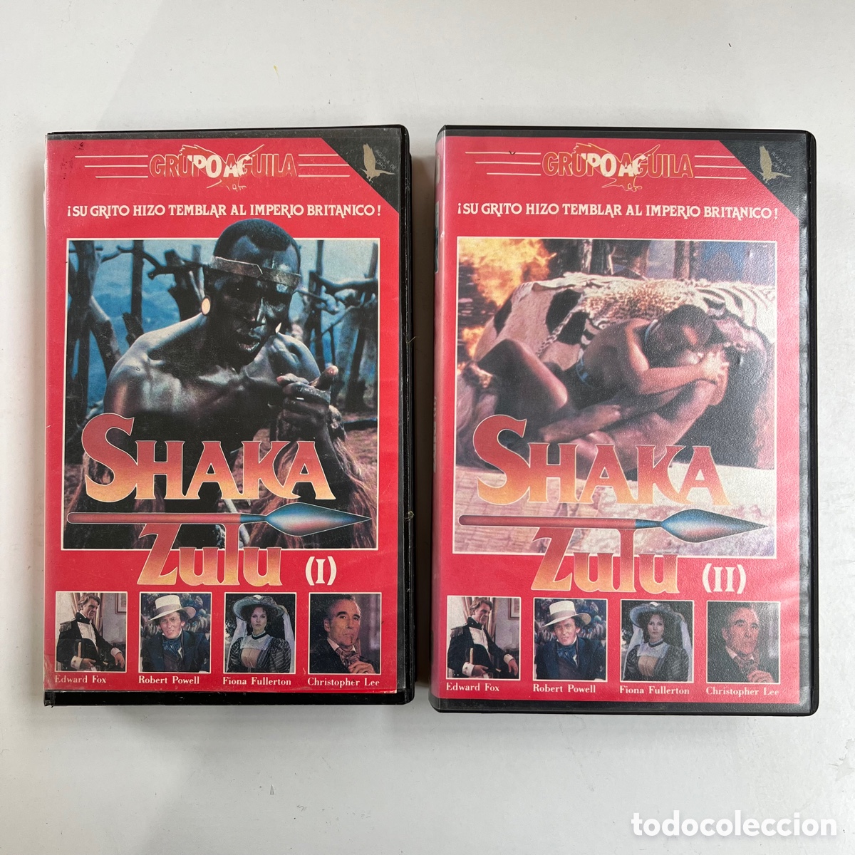 Cinema: Shaka zulu I+II vhs