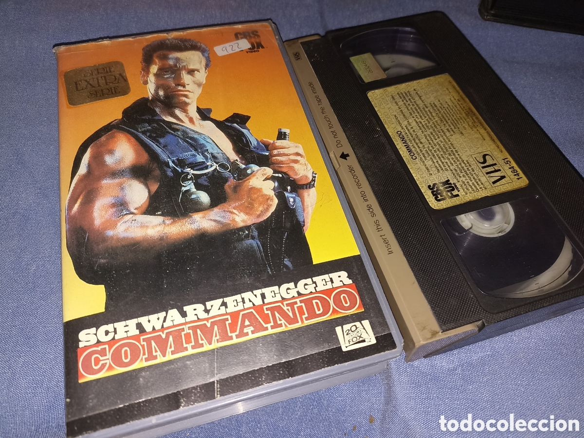 Cine: Commando- vhs- 1 edicion- Arnold Schwarzenegger - Foto 1