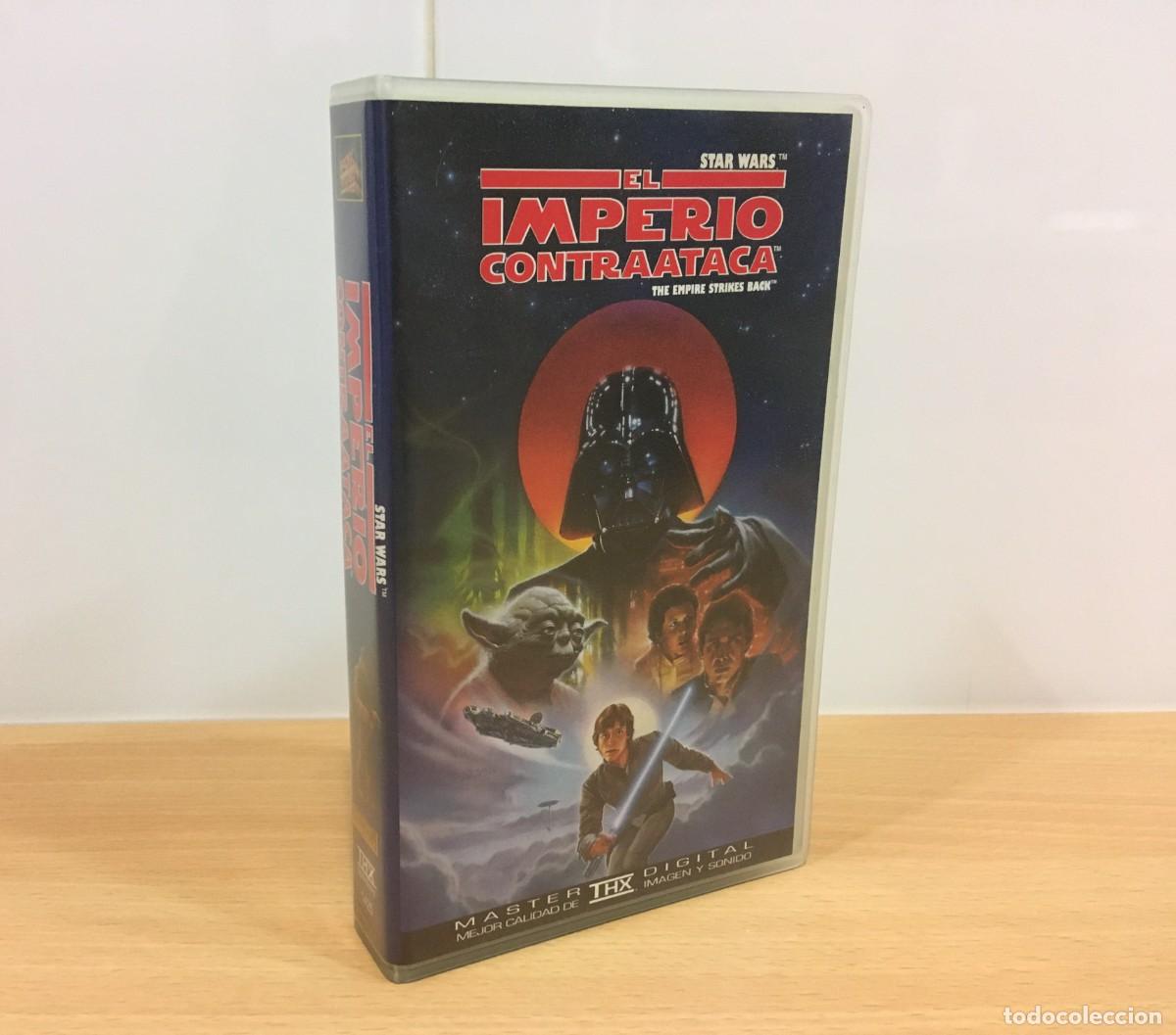 Cine: VHS CINE STAR WARS - EL IMPERIO CONTRAATACA (1980). CBS / FOX, 1995