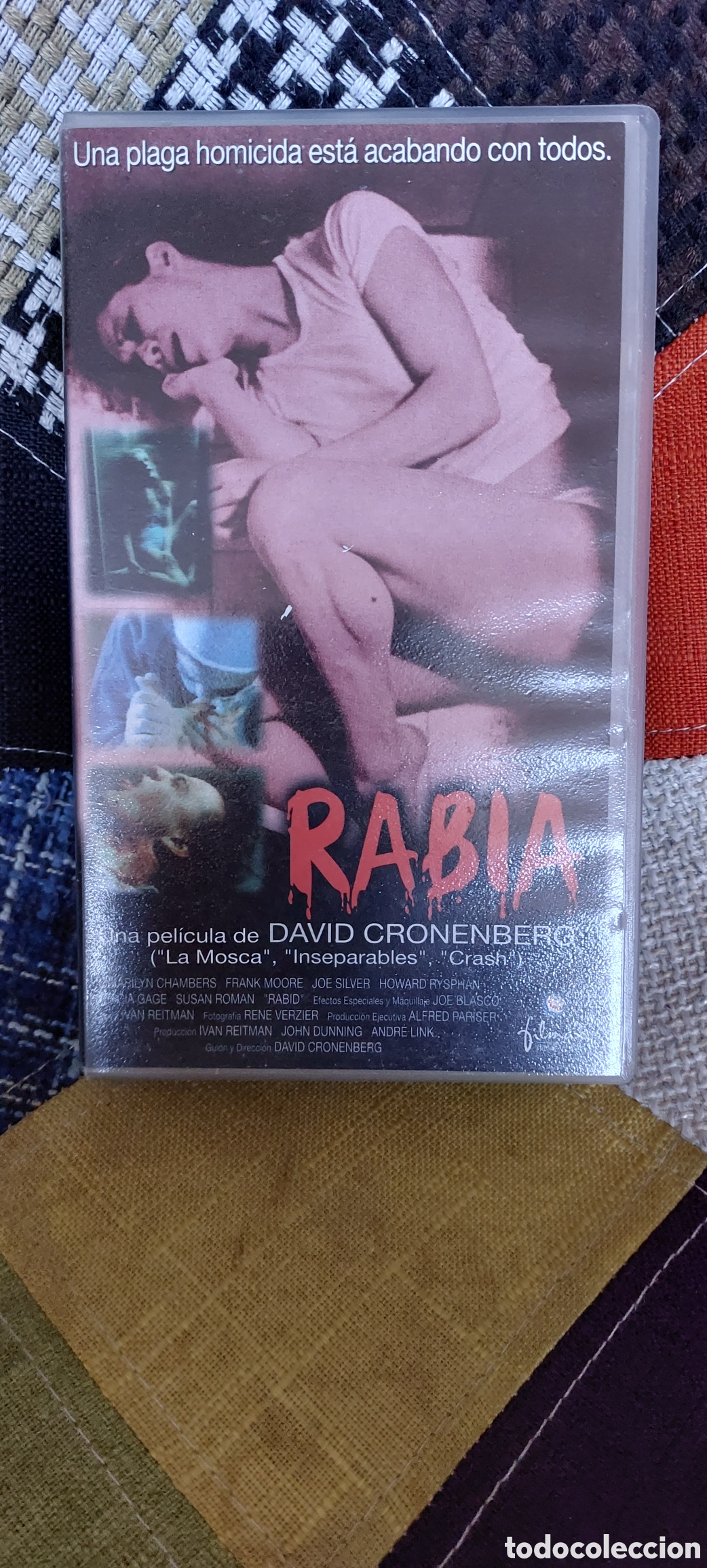 Cine: VHS Rabia -David Cronenberg- - Foto 1
