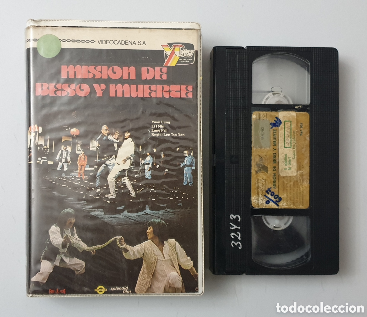 Cine: VHS MISION DE BESO Y MUERTE (1979) Kung Fu Artes Marciales