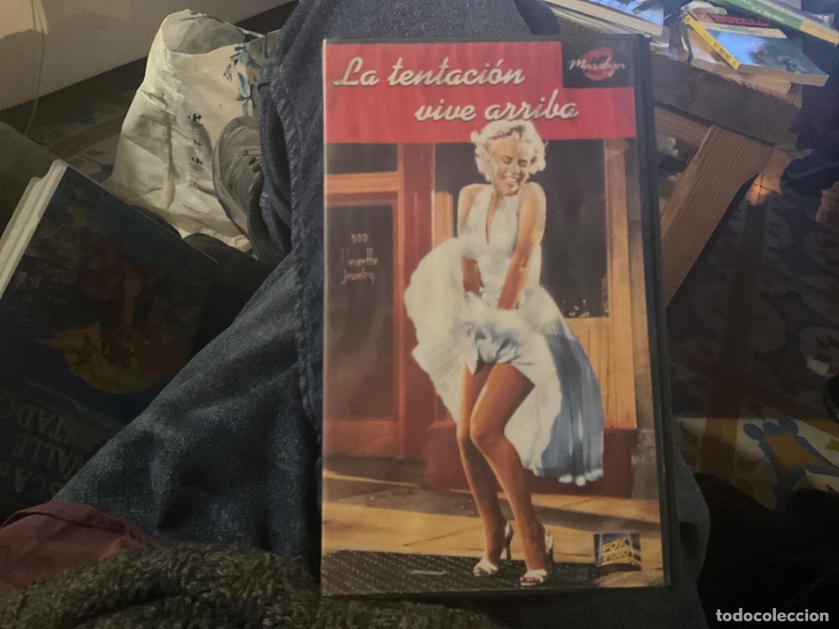 Cine: Pel&iacute;cula en VHS: LA TENTACI&Oacute;N VIVE ARRIBA Marilyn monroe