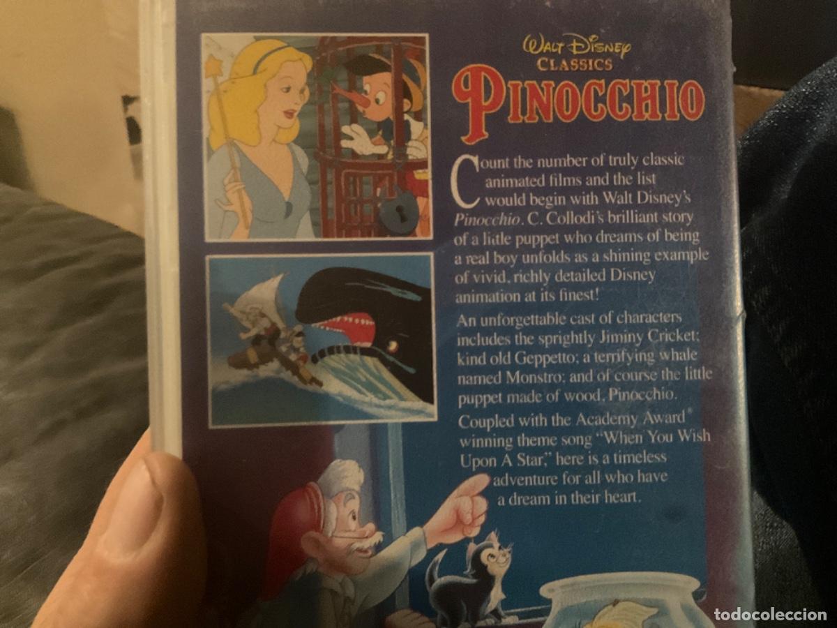 Cine: Pinocchio classics disney vhs - Foto 3