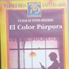 Cine: ”EL COLOR PÚRPURA” DE STEVEN SPIELBERG EDICIÓN ESPECIAL WARNER BROS 75 ANIVERSARIO VHS