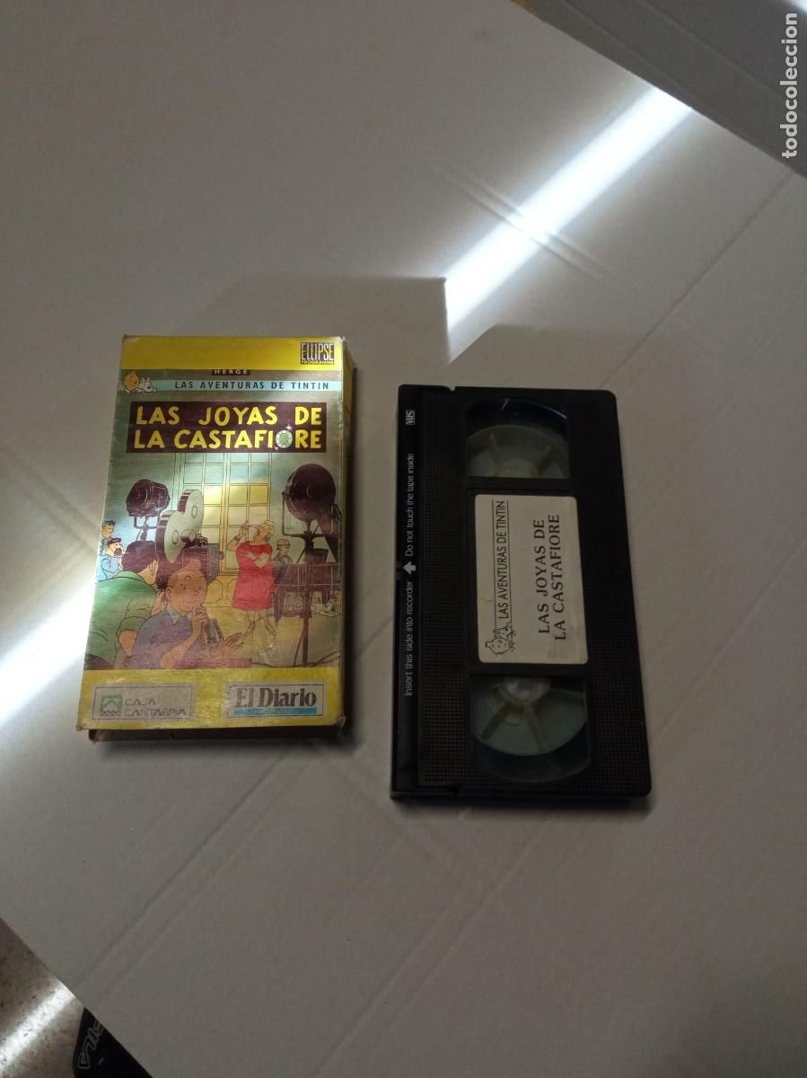 Cine: LAS AVENTURAS DE TINT&Iacute;N , LAS JOYAS DE LA CATAFIORE- VHS