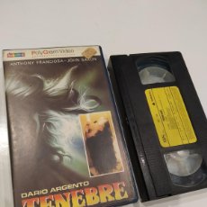Cine: VHS ~ TENEBRE (1982) ~ DARIO ARGENTO ~ SUPERB GIALLO!. Lote 387728969