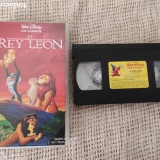 Cine: VHS - EL REY LEÓN - LOS CLÁSICOS WALT DISNEY - SELLO HOLOGRÁFICO ORIGINAL. Lote 387969704