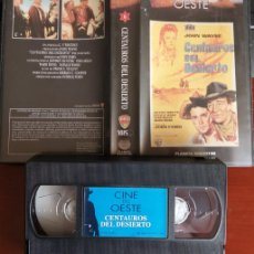 Cine: CENTAUROS DEL DESIERTO JOHN WAYNE CINE DEL OESTE VHS