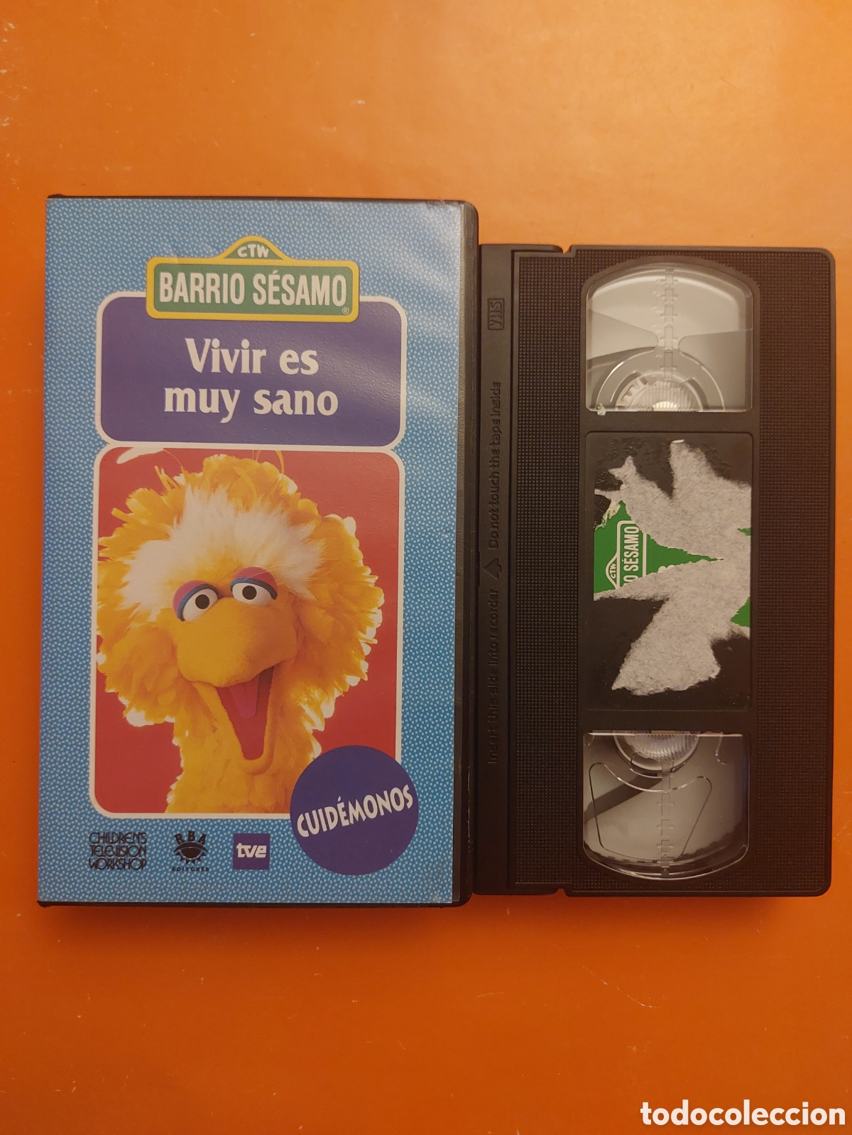 Cine: VIVIR ES SANO#BARRIO SESAMO#VHS#3#RBA EDITORORES