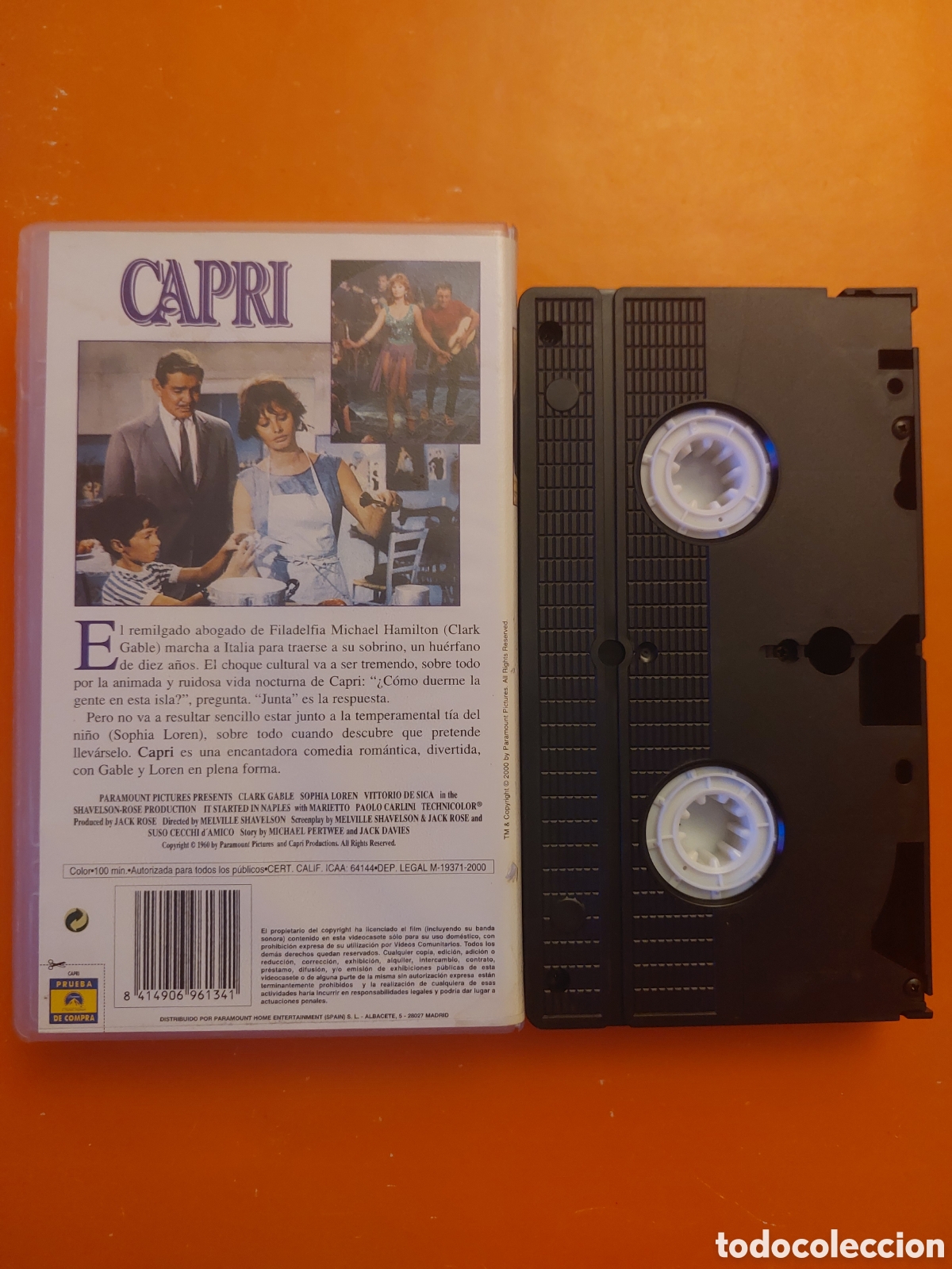Cine: CAPRI # VHS # PARAMOUNT - Foto 3