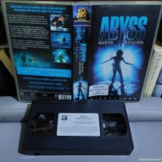 Cine: ABYSS NUEVA EDICIÓN (VERSIÓN EXTENDIDA ESPECIAL BAJO PRESIÓN 1 HORA SUBTITULADO EN CASTELLANO) VHS
