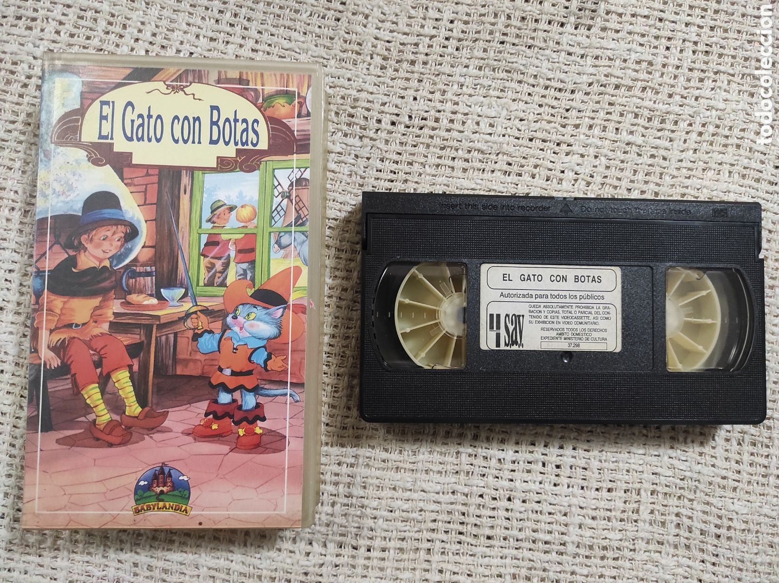 Cine: VHS - EL GATO CON BOTAS - Foto 1