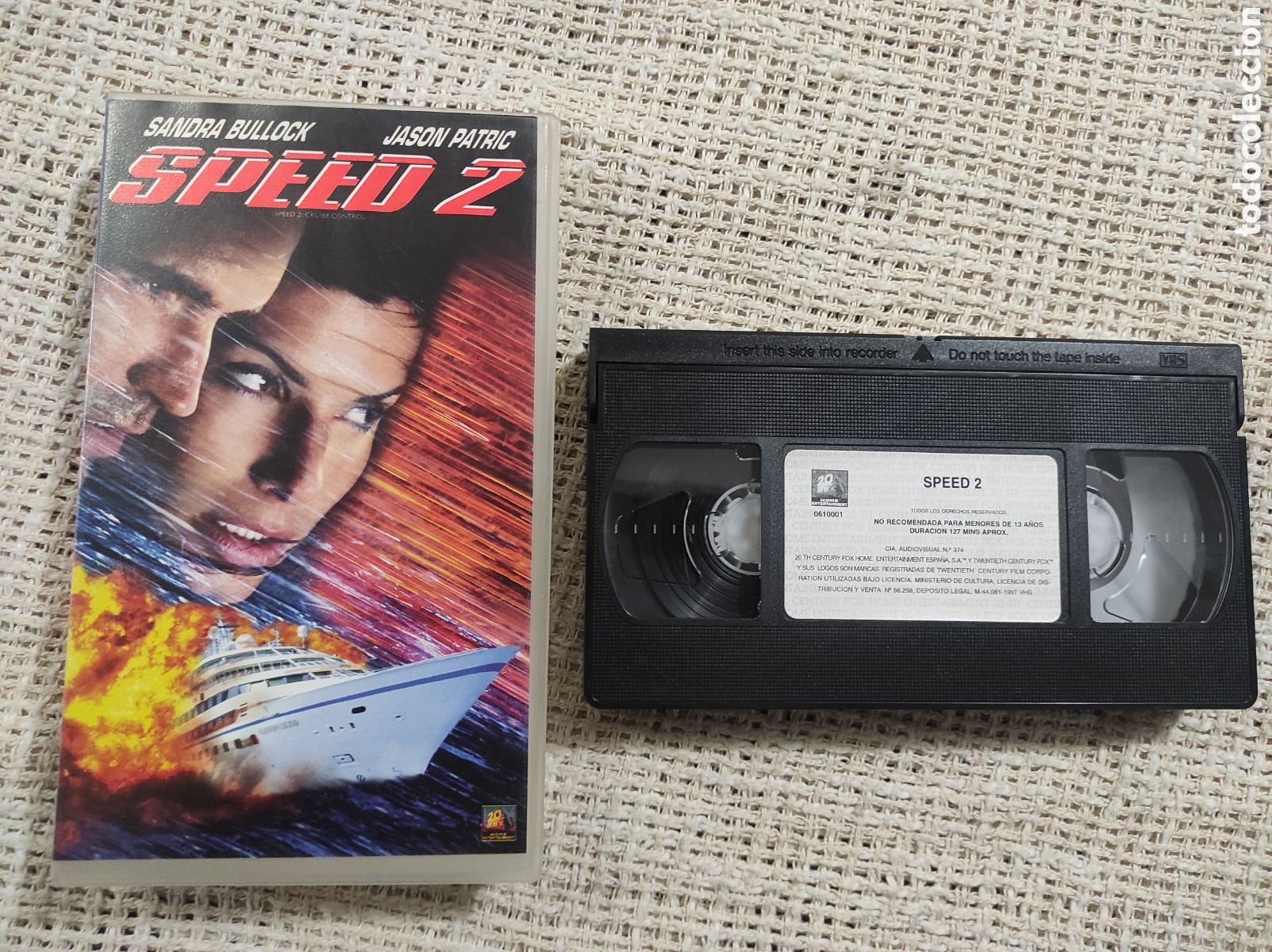 Cine: VHS - SPEED 2 - sandra bullock - Foto 1