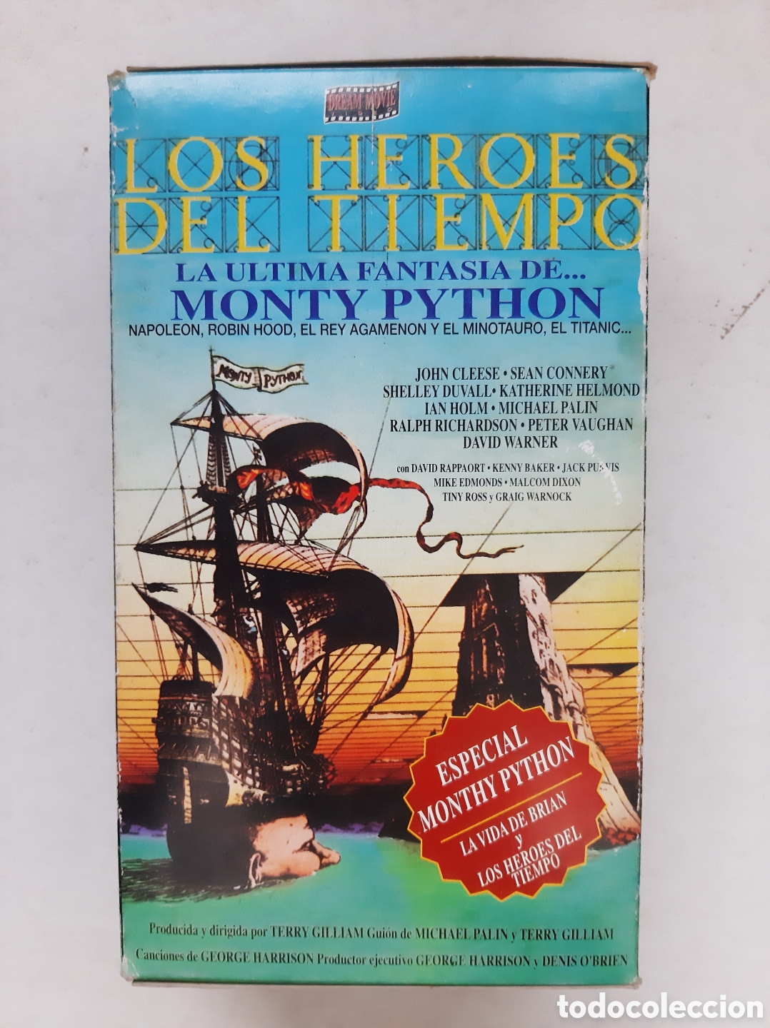 Cine: ESTUCHE CON 2 PEL&Iacute;CULAS VHS DEL ESPECIAL MONTY PYTHON - Foto 3
