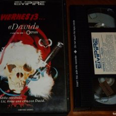 Cine: VIERNES 13 DAVID THE ORPHAN - JOHN BALLARD, PEGGY FEURY, JOANNA MILES - TERROR - VHS