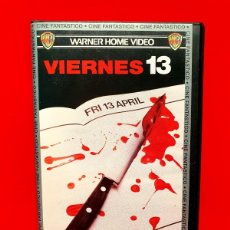 Cine: VIERNES 13 (FRIDAY THE 13TH) (1980) - SEAN S. CUNNINGHAM, BETSY PALMER - 2ª EDIC. VIDEOCLUB. Lote 389139044