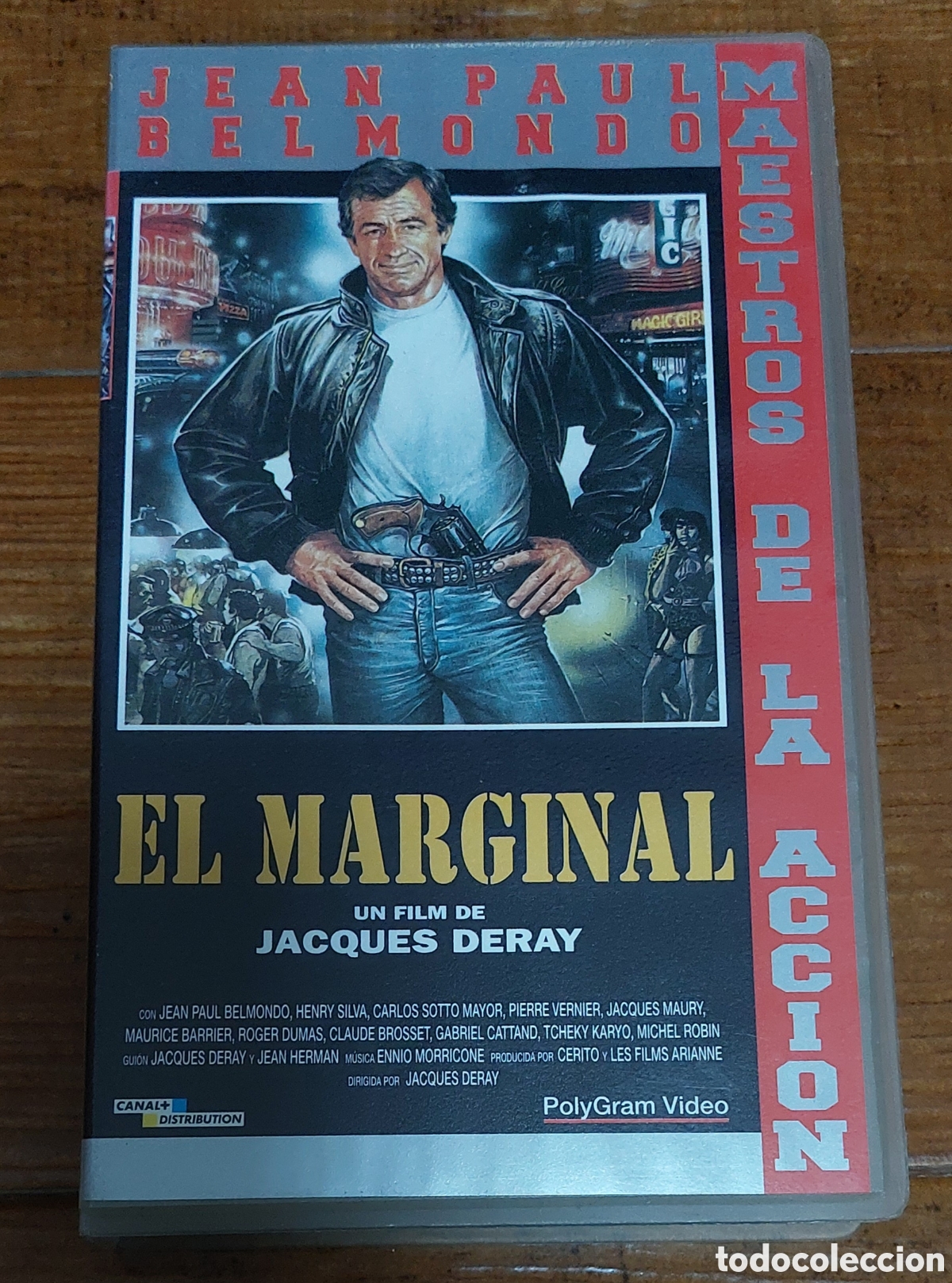 Cinema: Vhs El Marginal-Jean Paul Belmondo-