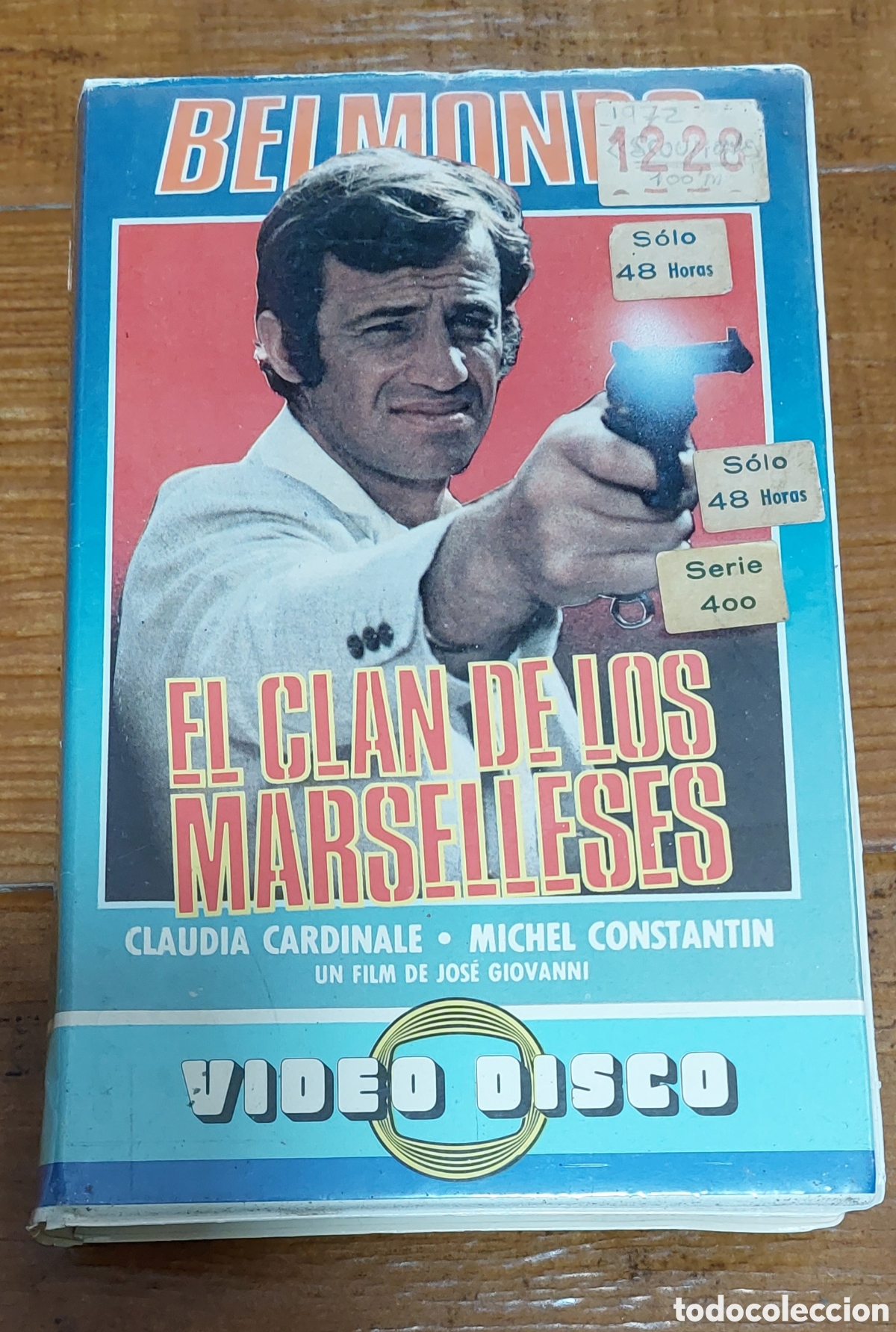Cinema: Vhs El Clan de los Marselleses -Jean Paul Belmondo- 1&deg; Edicion