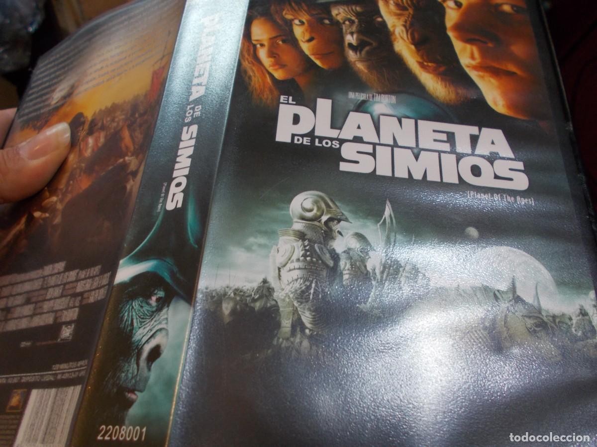 Cine: EL PLANETA DE LOS SIMIOS VHS - Foto 2