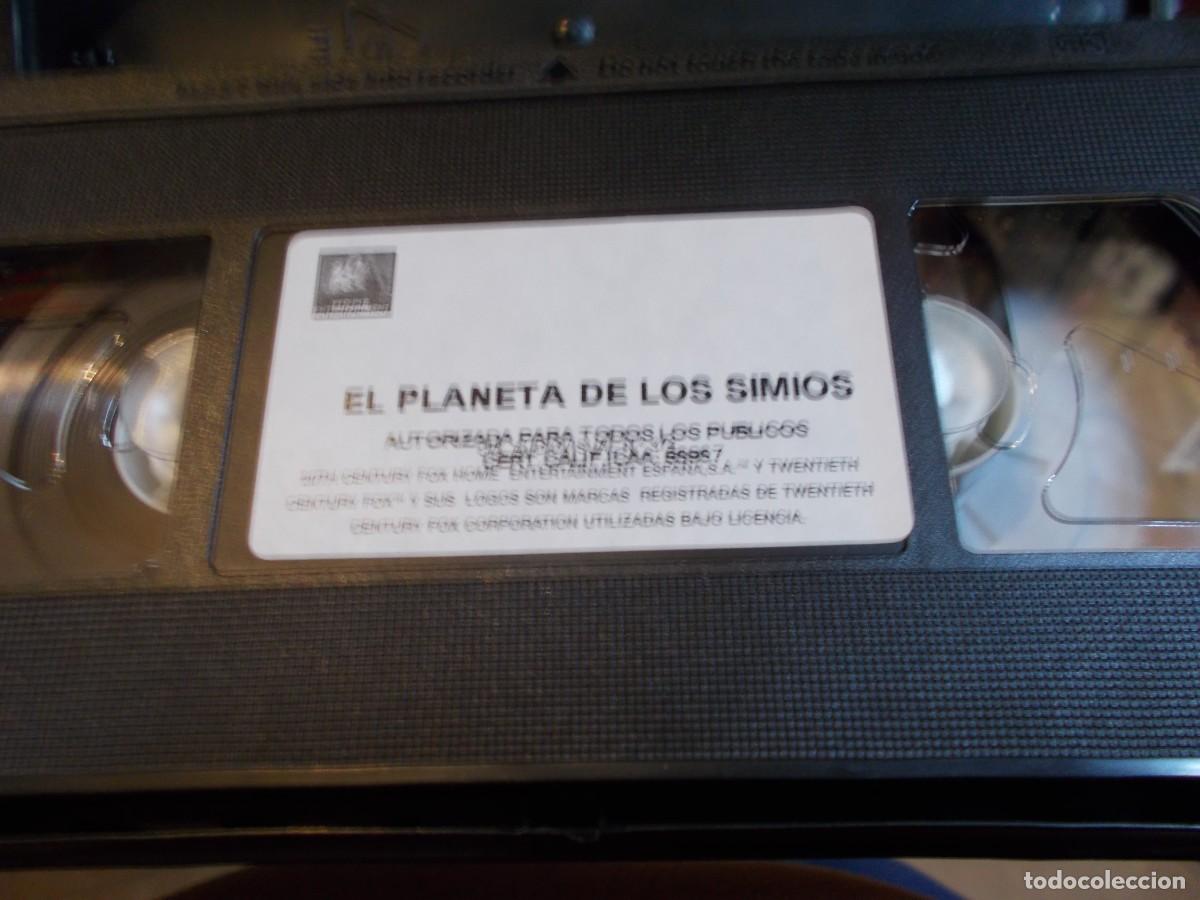 Cine: EL PLANETA DE LOS SIMIOS VHS - Foto 3
