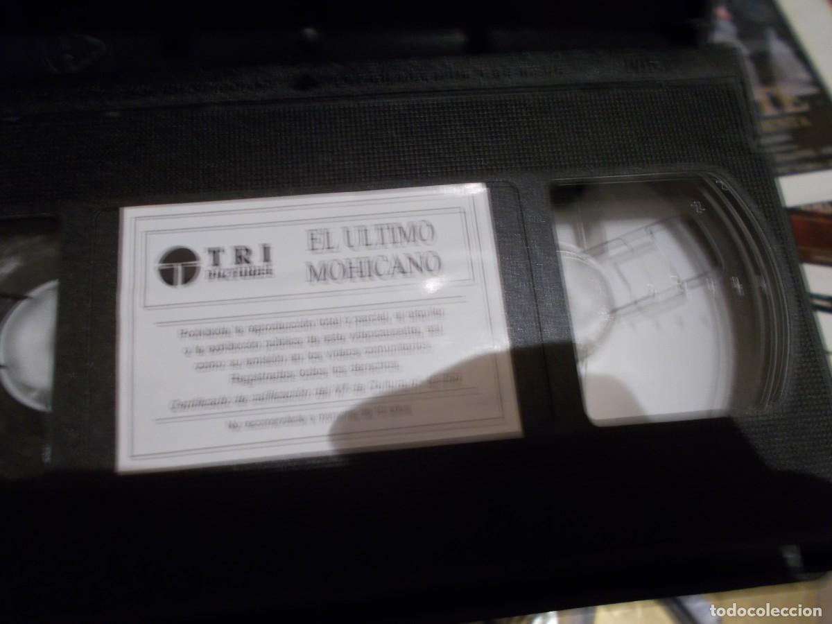 Cine: EL ULTIMO MOHICANO VHS - Foto 2