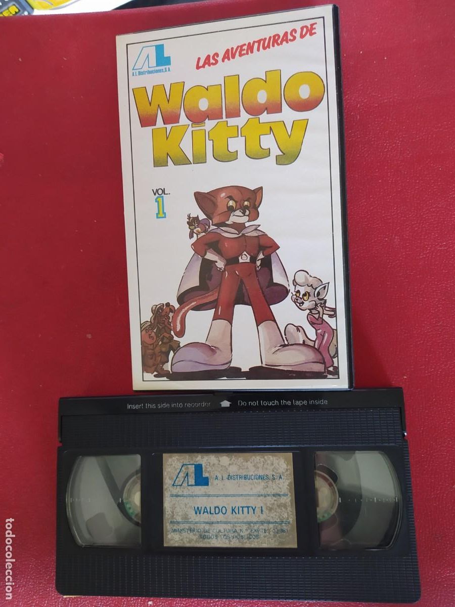 Cin&eacute;ma: VHS-LAS AVENTURAS DE WALDO KITTY. VOL. 1. AL DISTRIBUCIONES. ANIMACI&Oacute;N