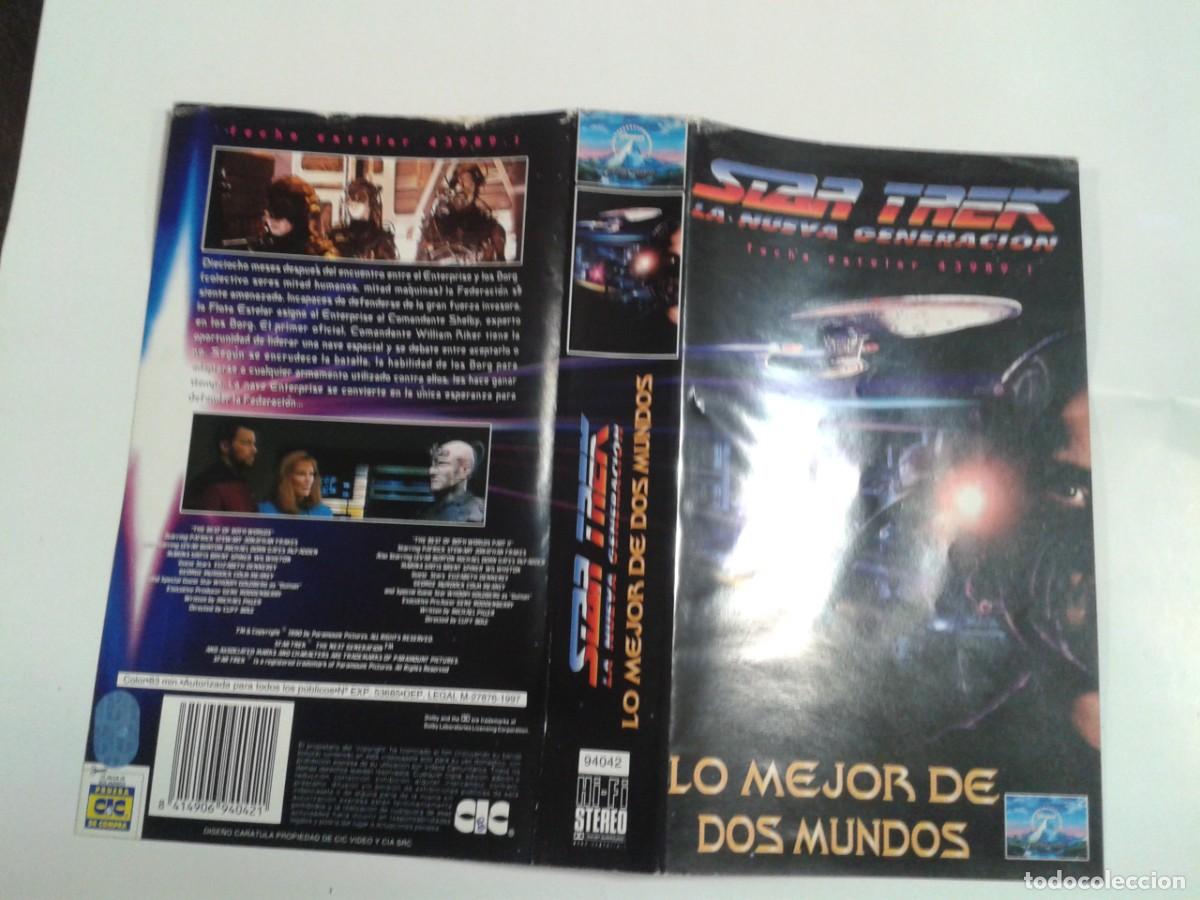 Cine: SOLO CARATULA. STAR TREK. LA NUEVA GENERACION. VHS