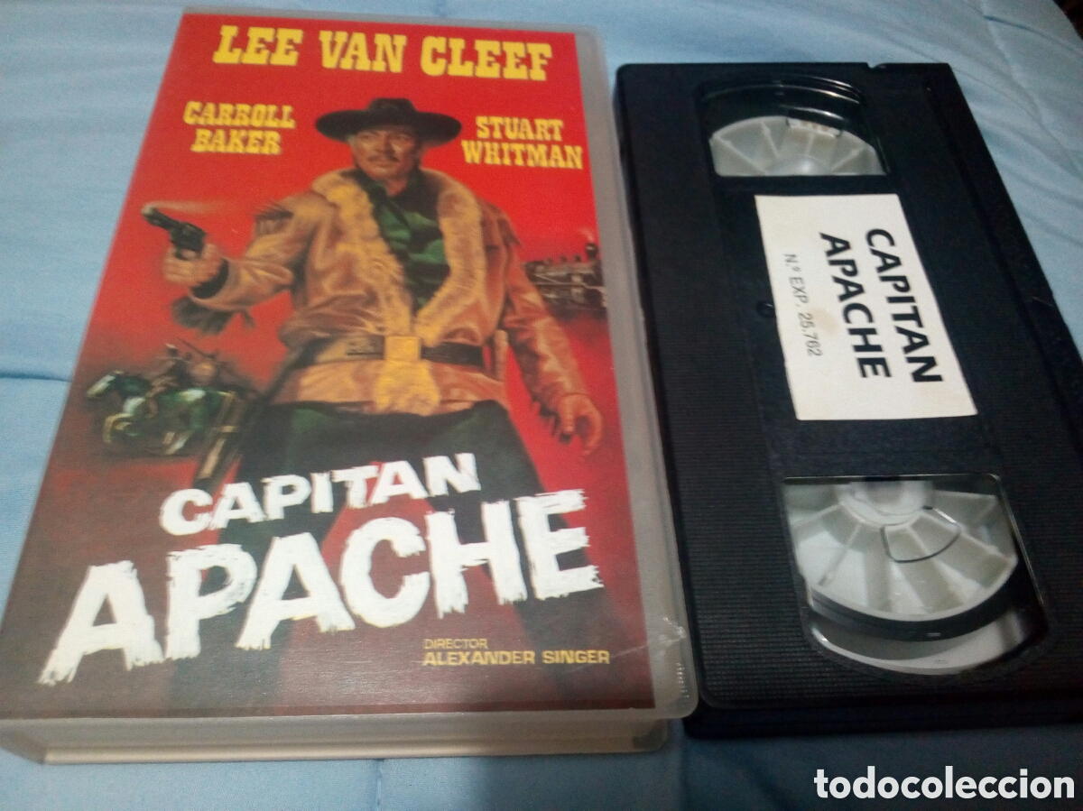 Cine: Capit&aacute;n apache vhs Lee Van cleef, descatalogado - Foto 1