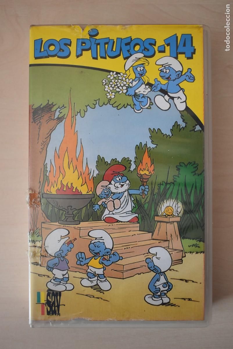 Cine: VHS. Los Pitufos. N.&ordm; 14 - Foto 1