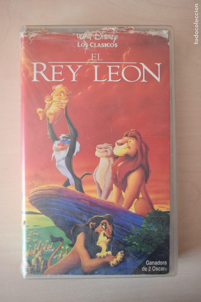 Cine: VHS. El Rey Le&oacute;n. Disney - Foto 1