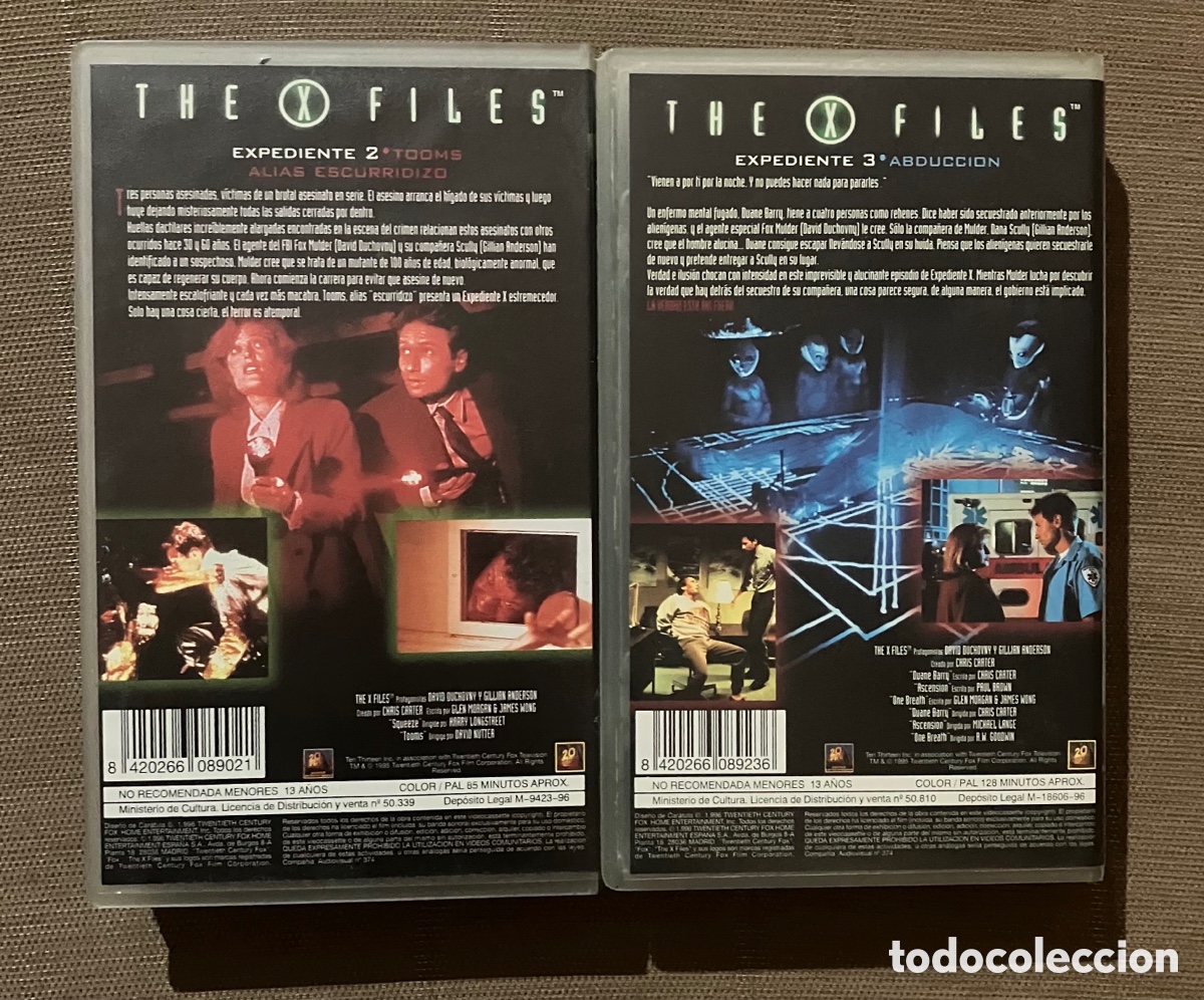 Cine: VHS EXPEDIENTE X - Foto 2