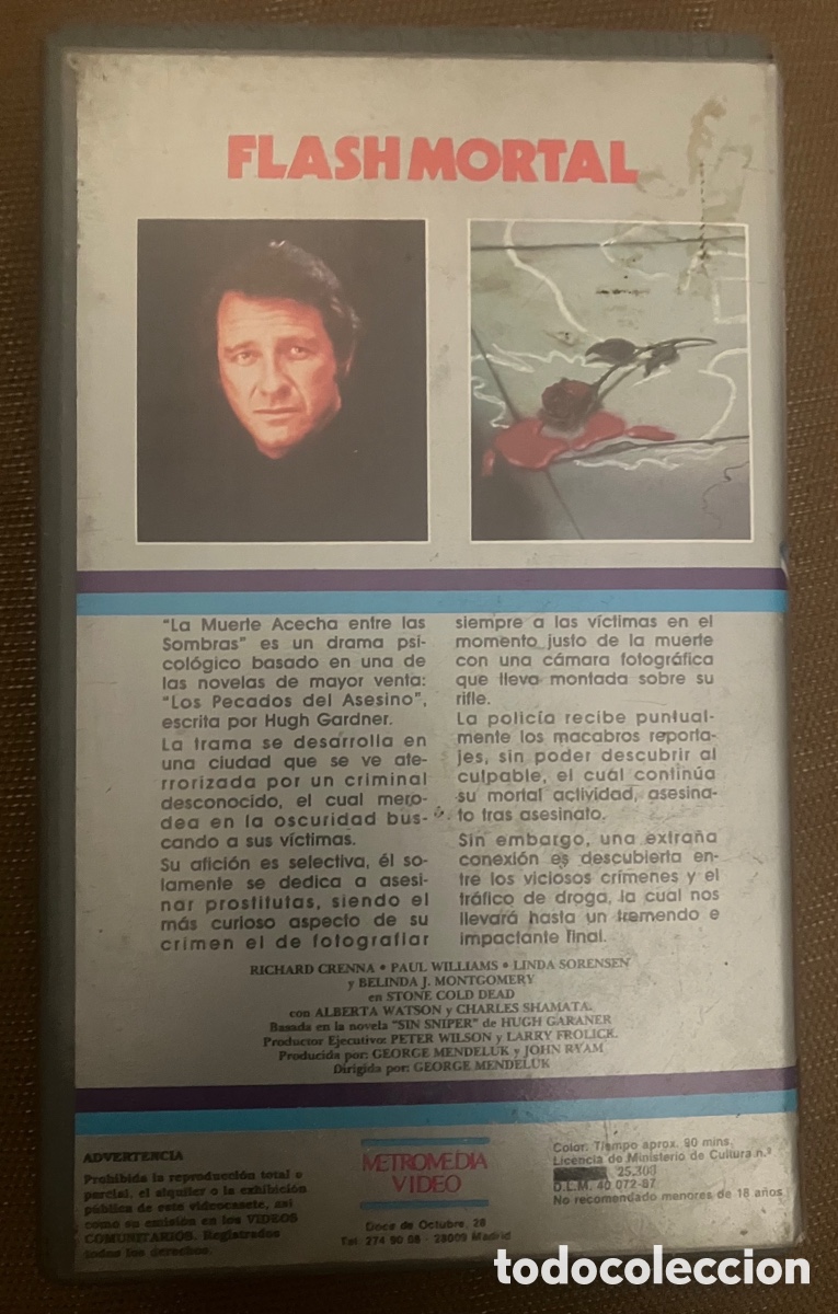 Cine: VHS FLASH MORTAL - Foto 2