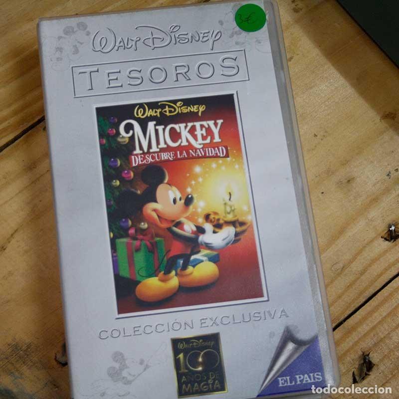 Cine: Mickey Descubre la Navidad - VHS Segunda Mano