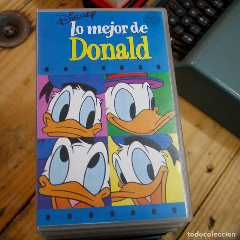 Cine: Lo mejor de Donald - VHS Segunda Mano