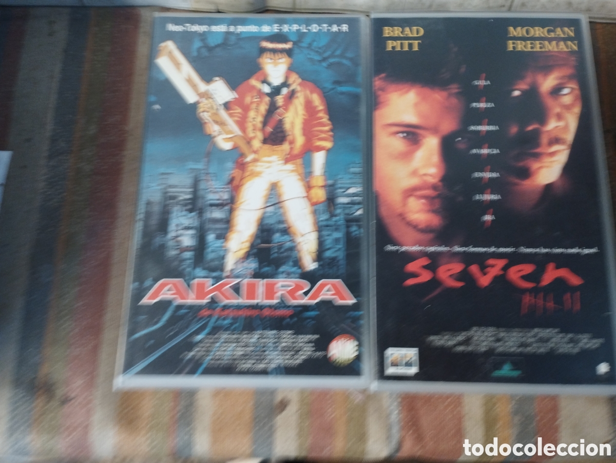 Cine: Pack vhs Akira y seven